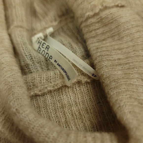 Anthropologie Feather Bone Womens SP Blouse Merino Wool Baby‎ Alpaca Blend - Picture 10 of 10